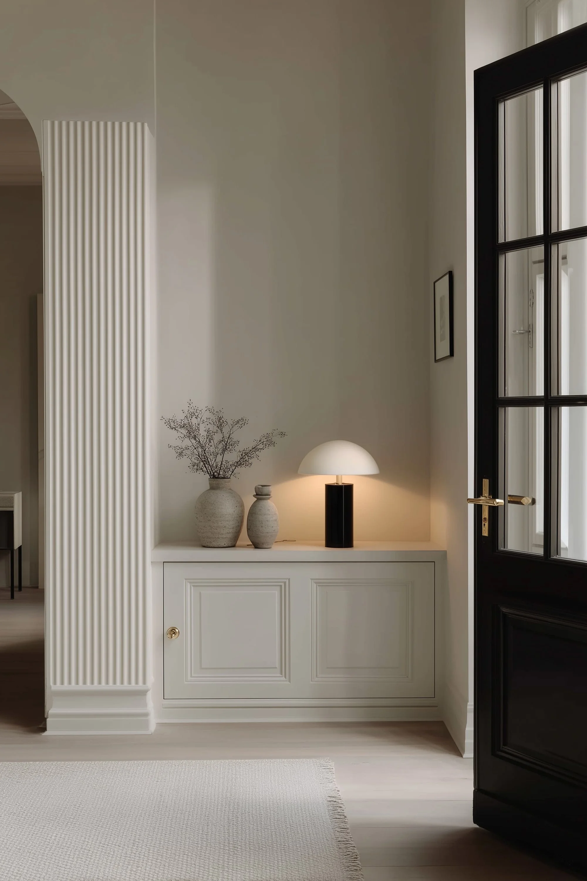 a stock photo of a neutral interior space