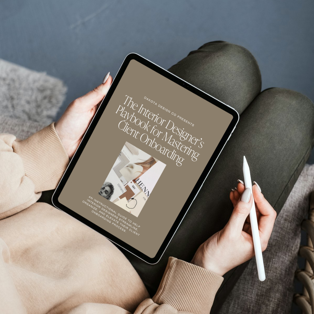 Onboarding Playbook for Interior Designers - Learn EXACTLY How to Onboard New Interior Design Clients