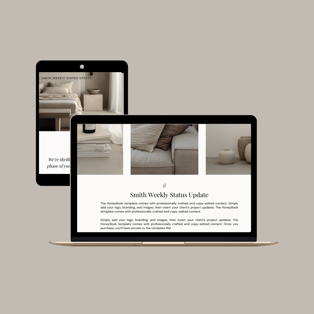 Honeybook Weekly Project Status Update Template for Interior Designers.png
