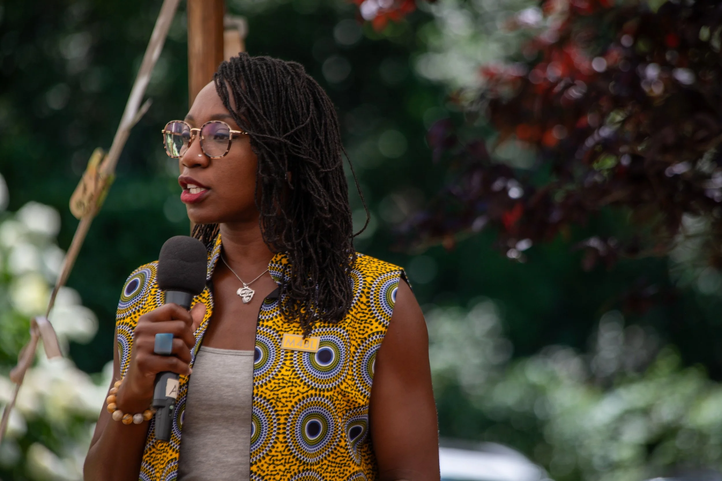 M4BL Co-Executive Director Dr. Amara Enyia