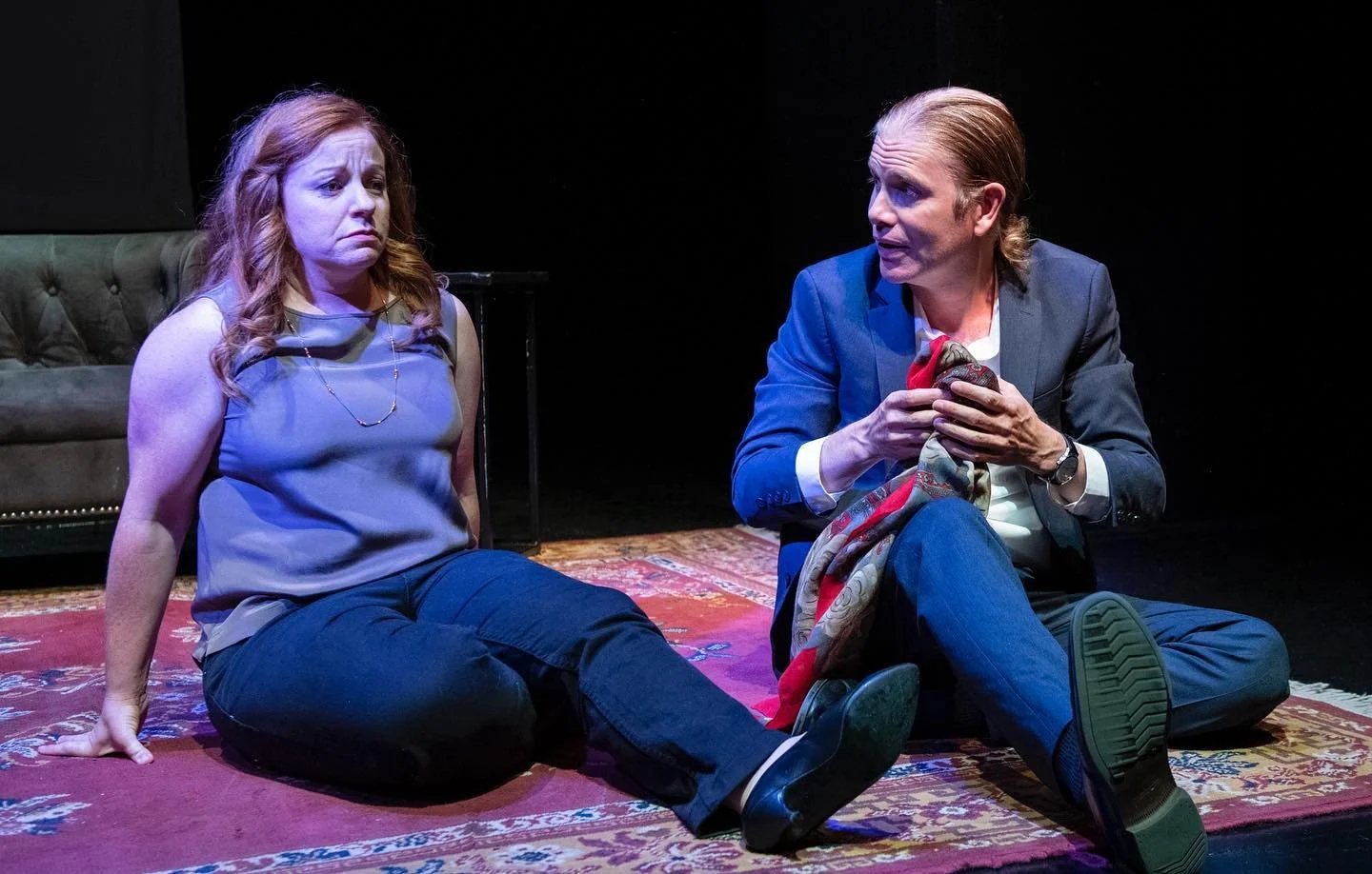 Tara Giordano (Ruby), David Barlow (Colin)