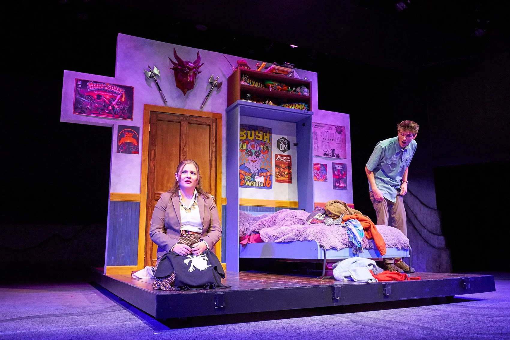 Bella Costantino (me) (Agnes), Francis Price (Miles)