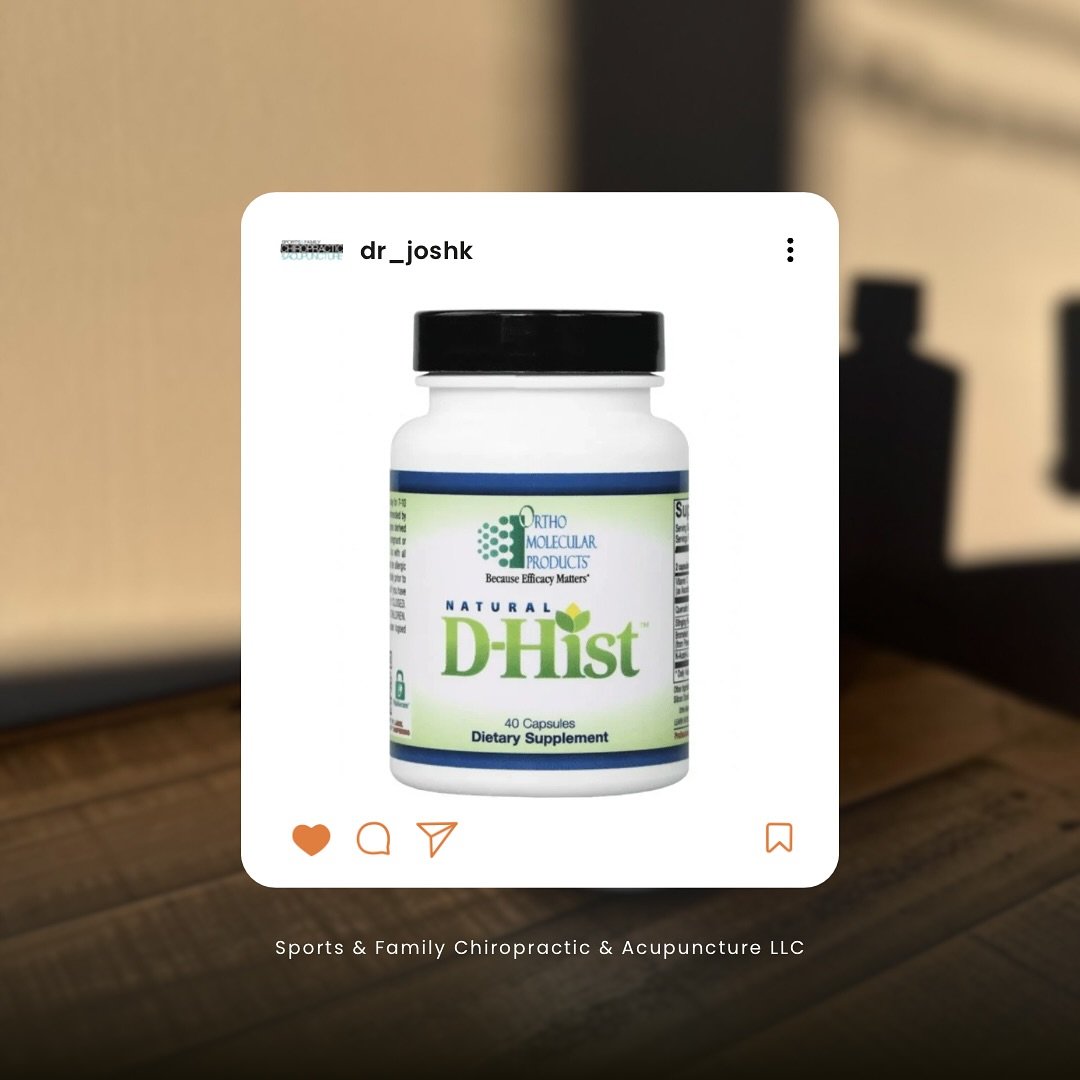 Looking for natural support for your immune system and seasonal allergies? 🌼 Ortho Molecular D-Hist might be the solution you need! This powerful supplement is packed with ingredients designed to promote better respiratory function, reduce histamine