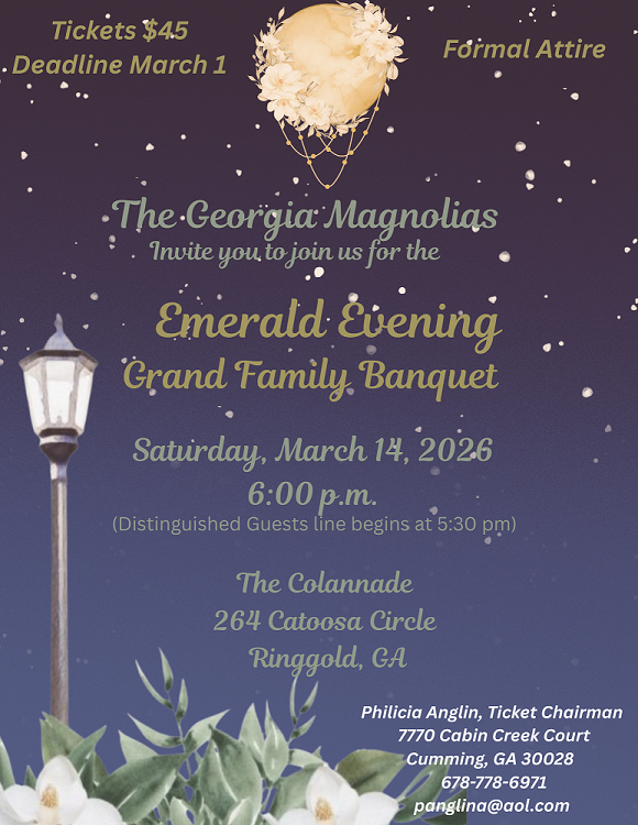 “Emerald Evening” Grand Family Banquet