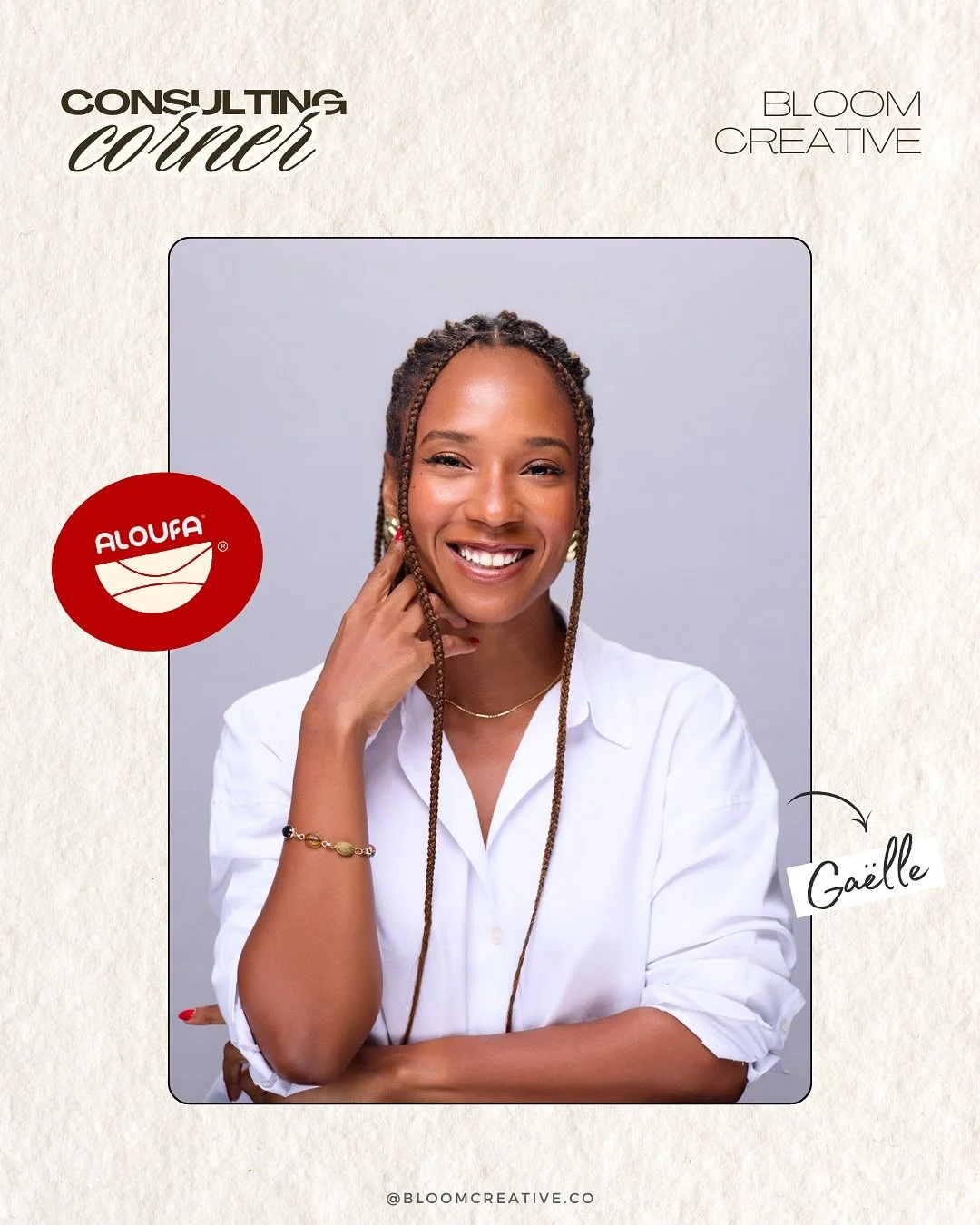 // #clientspotlight meet Ga&euml;lle, founder + creative director of @aloufafoods &mdash; a Haitian-Caribbean meal prep company inspired by the vibrant flavors of Haitian cuisine 🤩🇭🇹 

Ga&euml;lle channels her deep love for Haiti into food, crafti