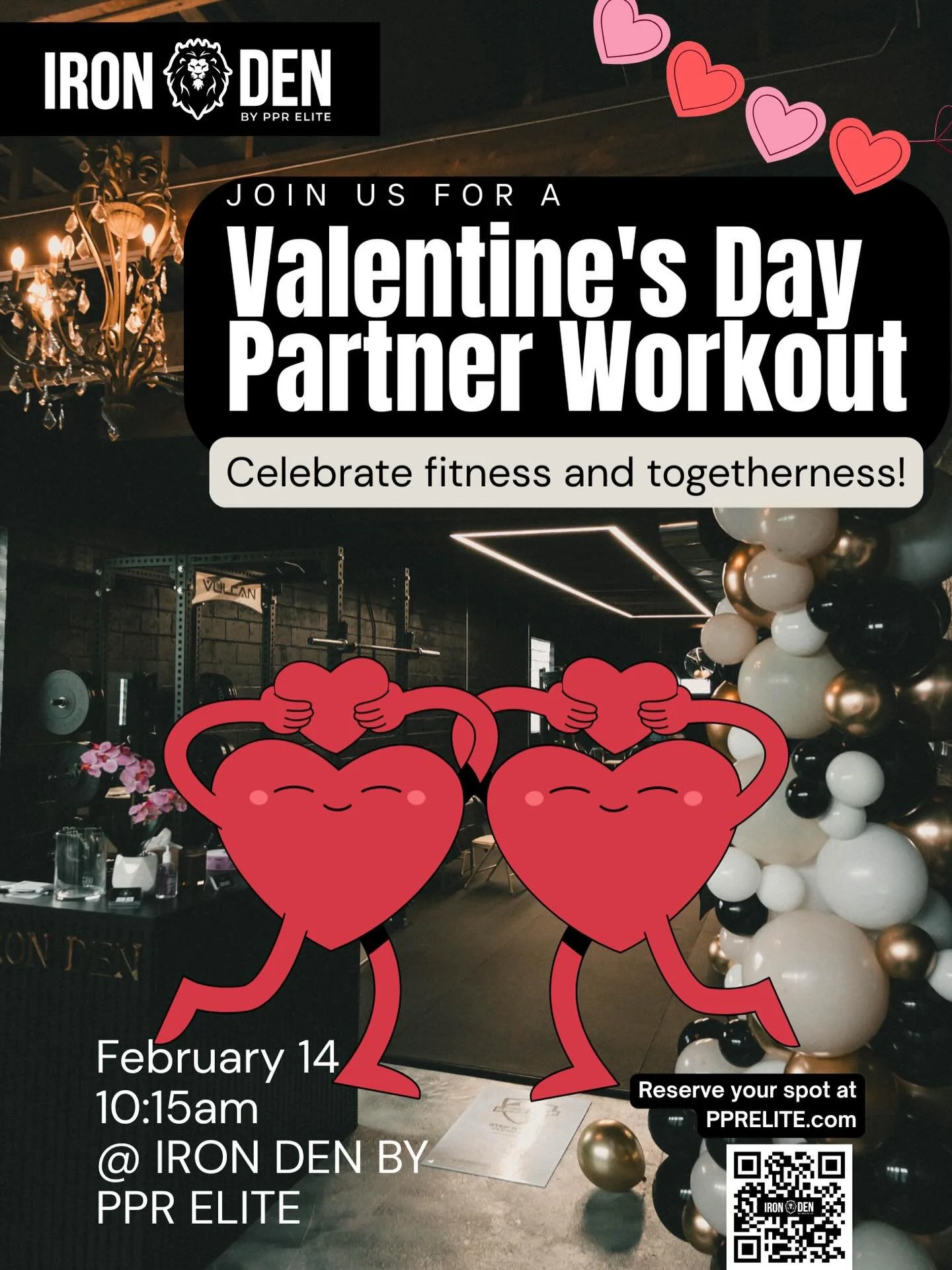 Some of the best conversations happen between sets🥰💪🏼

Join me this Saturday (Feb 14th) at 10:15am for our Valentine&rsquo;s Day Partner Workout! 

Sign up and bring someone FREE &mdash; just enter both names when you book.😊

We&rsquo;re not trai