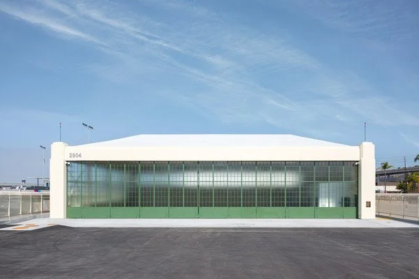 The United Airlines Hangar and Terminal
