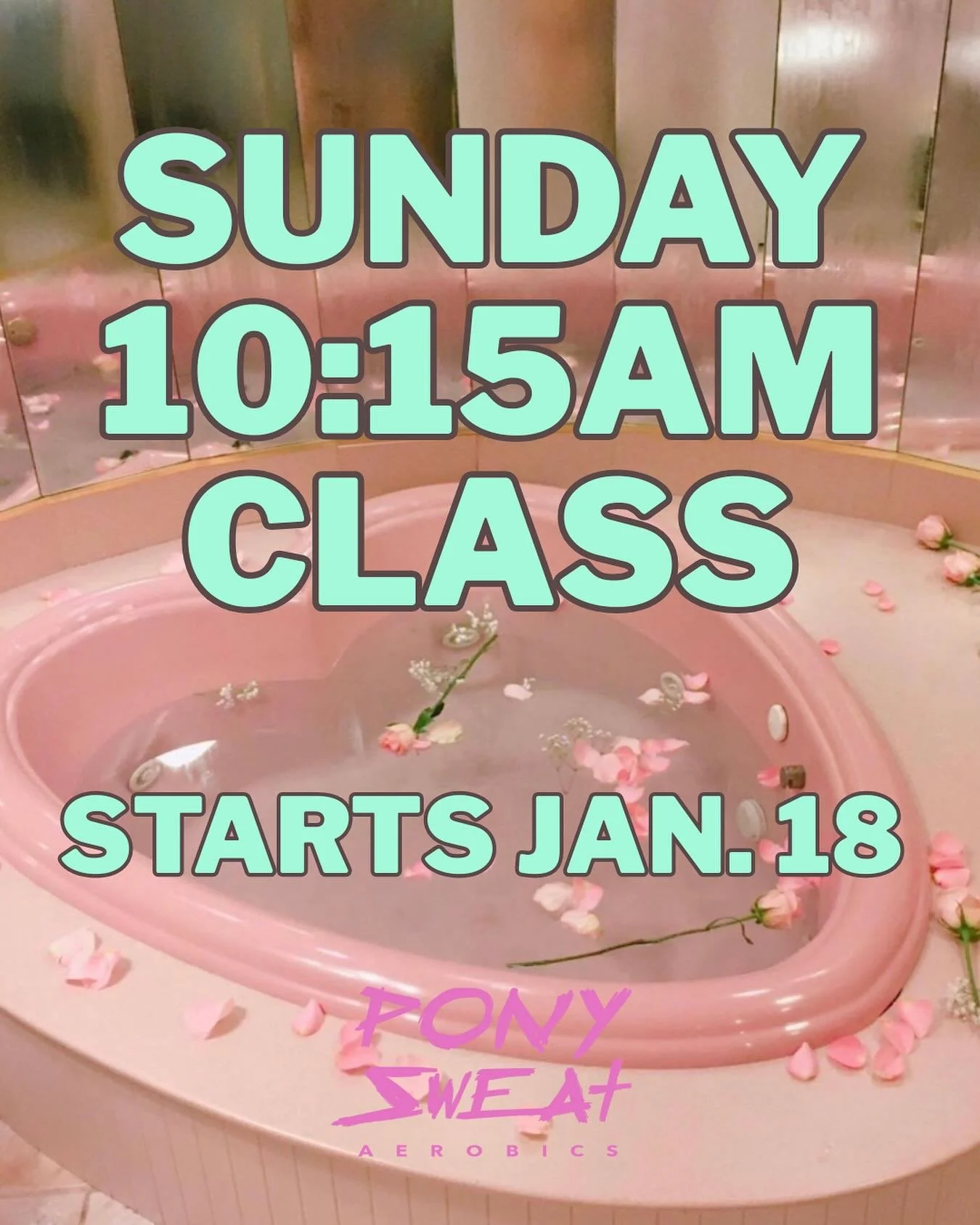 NEW WEEKEND CLASS ‼️‼️‼️‼️ debuts this Sunday at @picklefactory_frogtown with Emilia!! 10:15AM aerobics, can you believe it?!?! It&rsquo;s been a minute since we&rsquo;ve had a weekend morning class on our schedule!! The skies opened up for us, Ponie