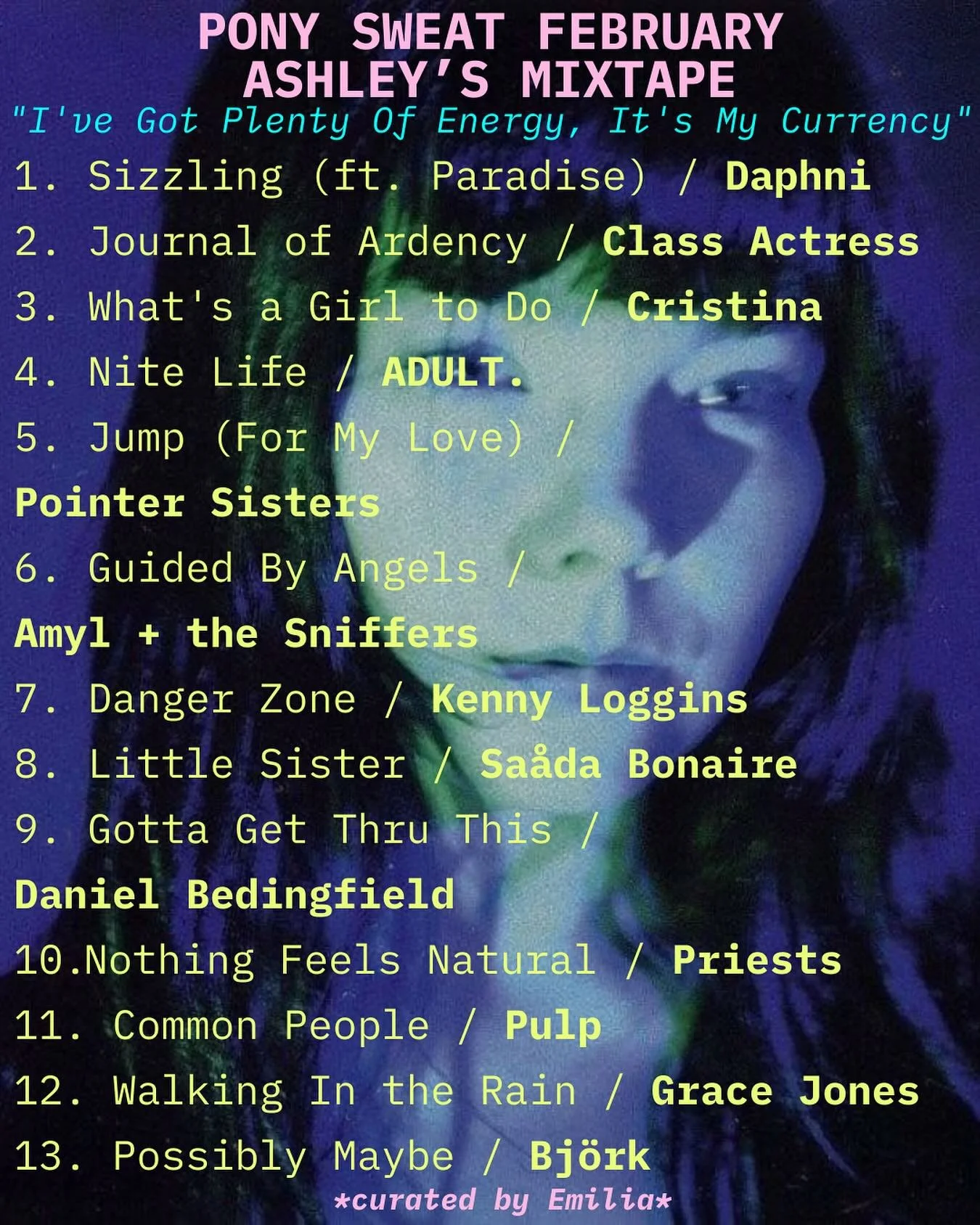 DOUBLE HEADER WEEKEND WITH ASHLEY ❤️❤️❤️ New February mixtape debuting Saturday 1:15PM at community class AND running it back Sunday 10:15AM!!!! Can&rsquo;t wait to dance to these songs ⭐️⭐️⭐️ We&rsquo;ll be exploring them all month long in Ashley&rs