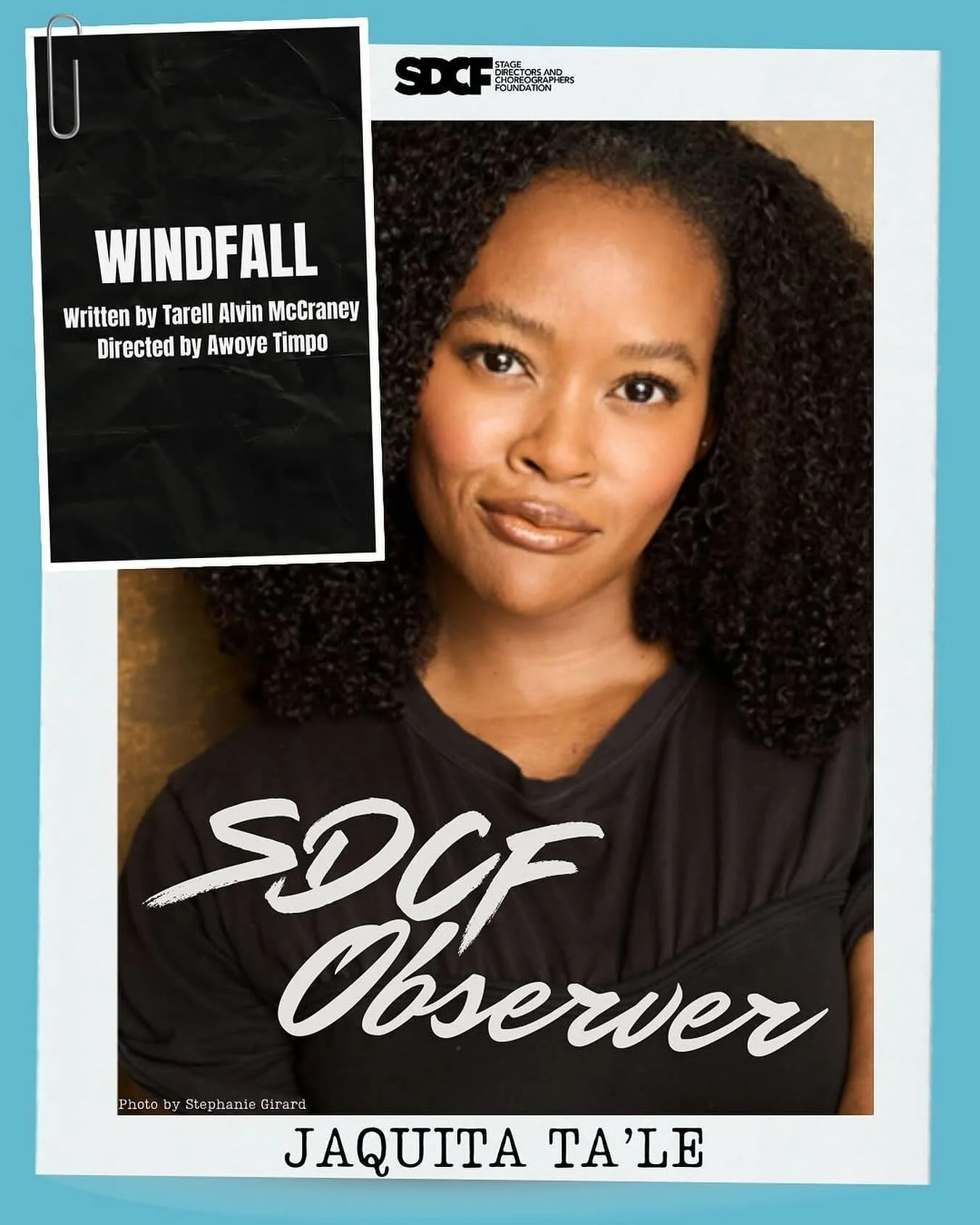 Jaquita really is THAT girl!!!!! Breaking news: our amazing Pony Sweat instructor (and friend 🥹) is going to be in Chicago through the end of April observing Awoye Timpo, the director of Windfall (written by Tarell Alvin McCraney, who also co-wrote 