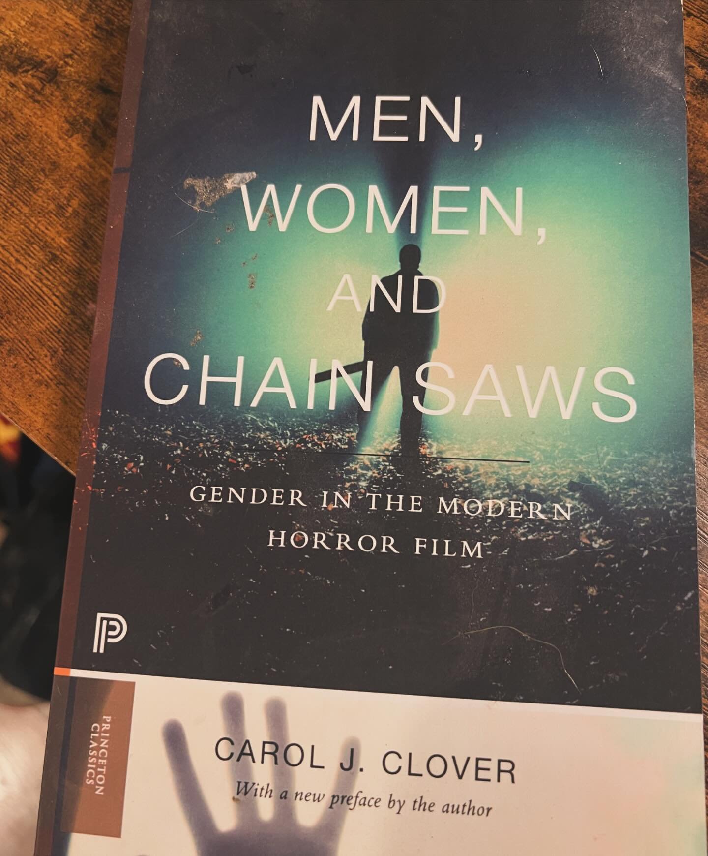 Currently reading&hellip;
.
.
#menwomenchainsaws #goodbook #carolclover #texaschainsawmassacre #horrorcommunity