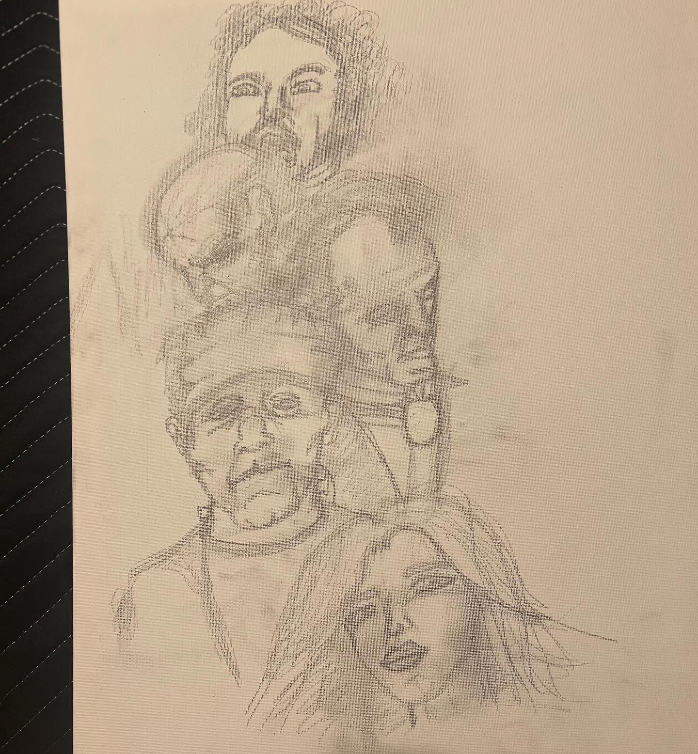 Next sculpture map. I know I&rsquo;m not great at drawing. The girl isn&rsquo;t defined, Boris Karloff, Peter Cushing -/ Dr Frankenstein, young Frankenstein, and Gene Wilder&rsquo;s Dr. Frankenstein. 
.
.
#sketch #frankenstein #frankensteinsmonster #