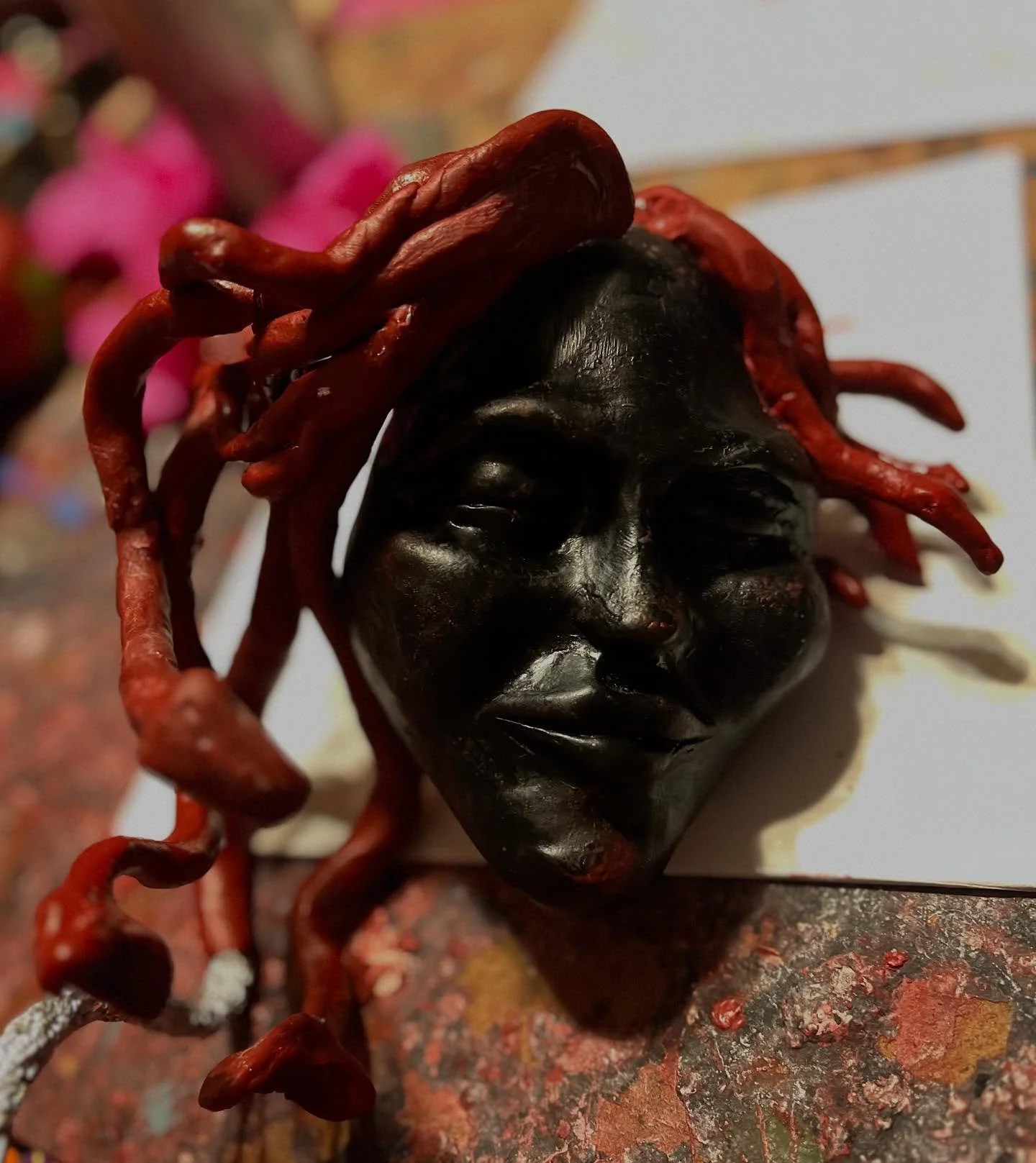 Had a decent stream for a Tuesday night. We worked on Medusa for a couple hours.
.
.
#medusa #sculpture #sculptor #clashofthetitans #snakeart #horrorart #horrorartist #horror #horrorcommunity #greekmythology #percyjackson