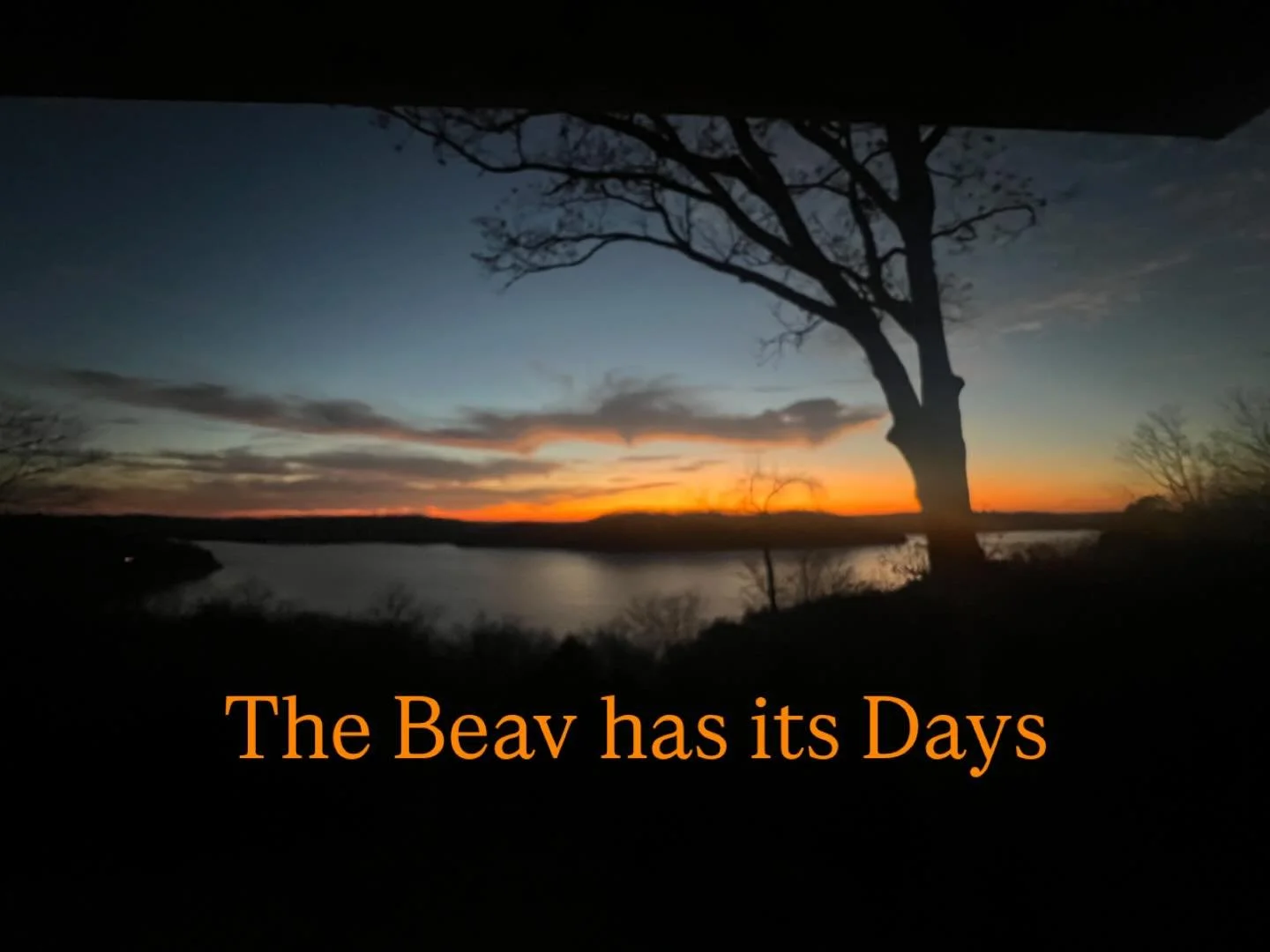 It was a good one.
.
#beaverlake #naturalstate #filthyhorrorsdotcom