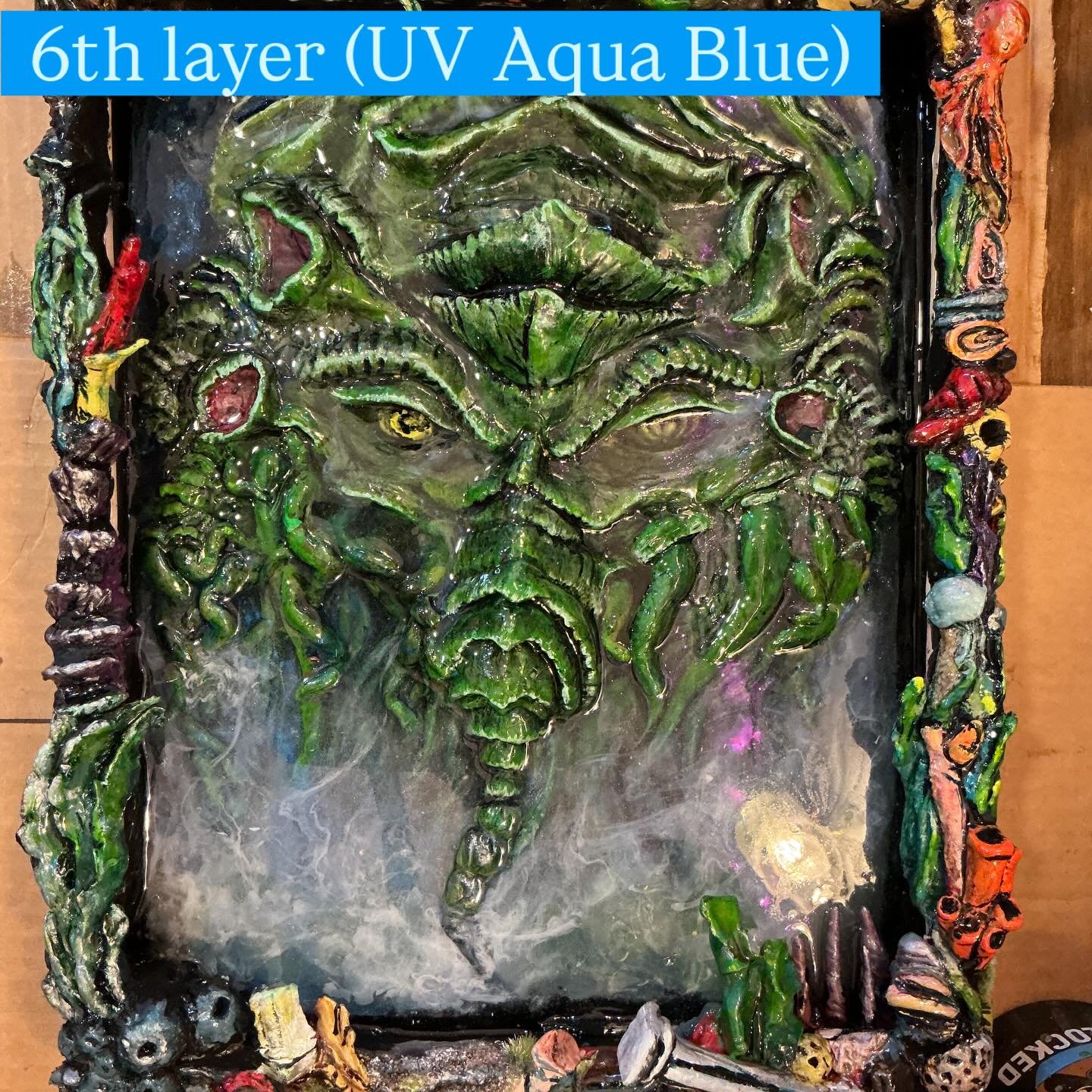 #resınart #horrorartist #sculptor #sculpture #filthyhorrorsdotcom