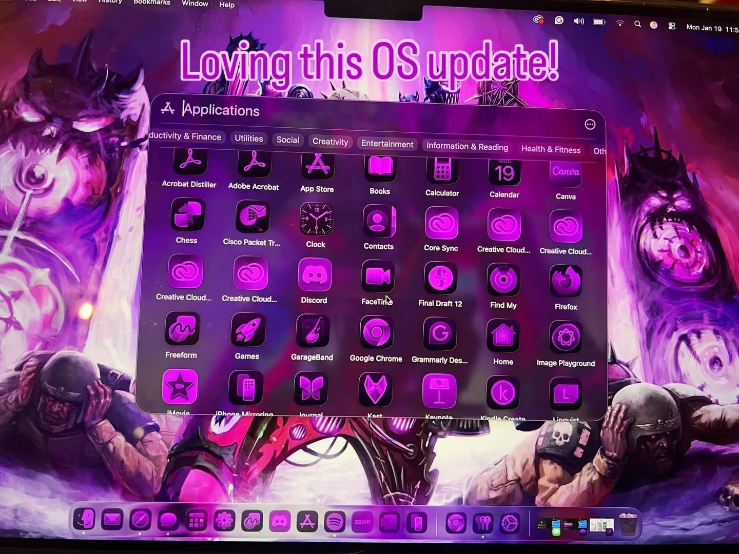 @apple understands I want my desktop to look as Slaanesh as me. 
.
:
#slaanesh #macos #macbookpro #filthyhorrorsdotcom