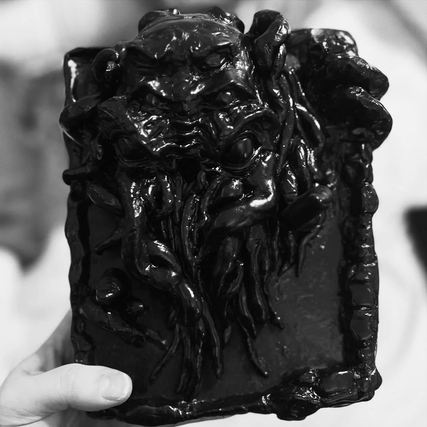 Cthulhu chooses you! 
.
.
#cthulhu #unclesam #sculpture #sculptor #horrorartist