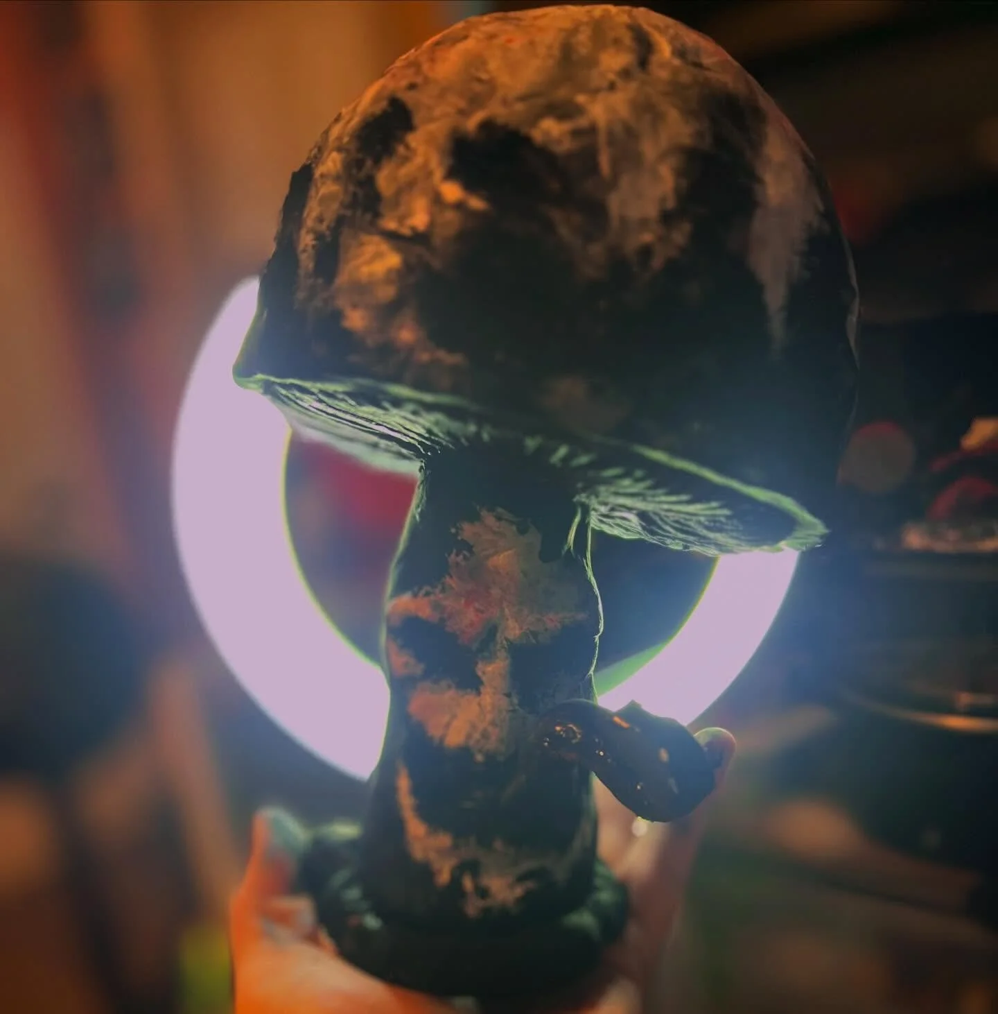 Did you order the Death&rsquo;s Head? 
.
.
#mushroom #sculpture #sculptor #horrorart #filthyhorrorsdotcom