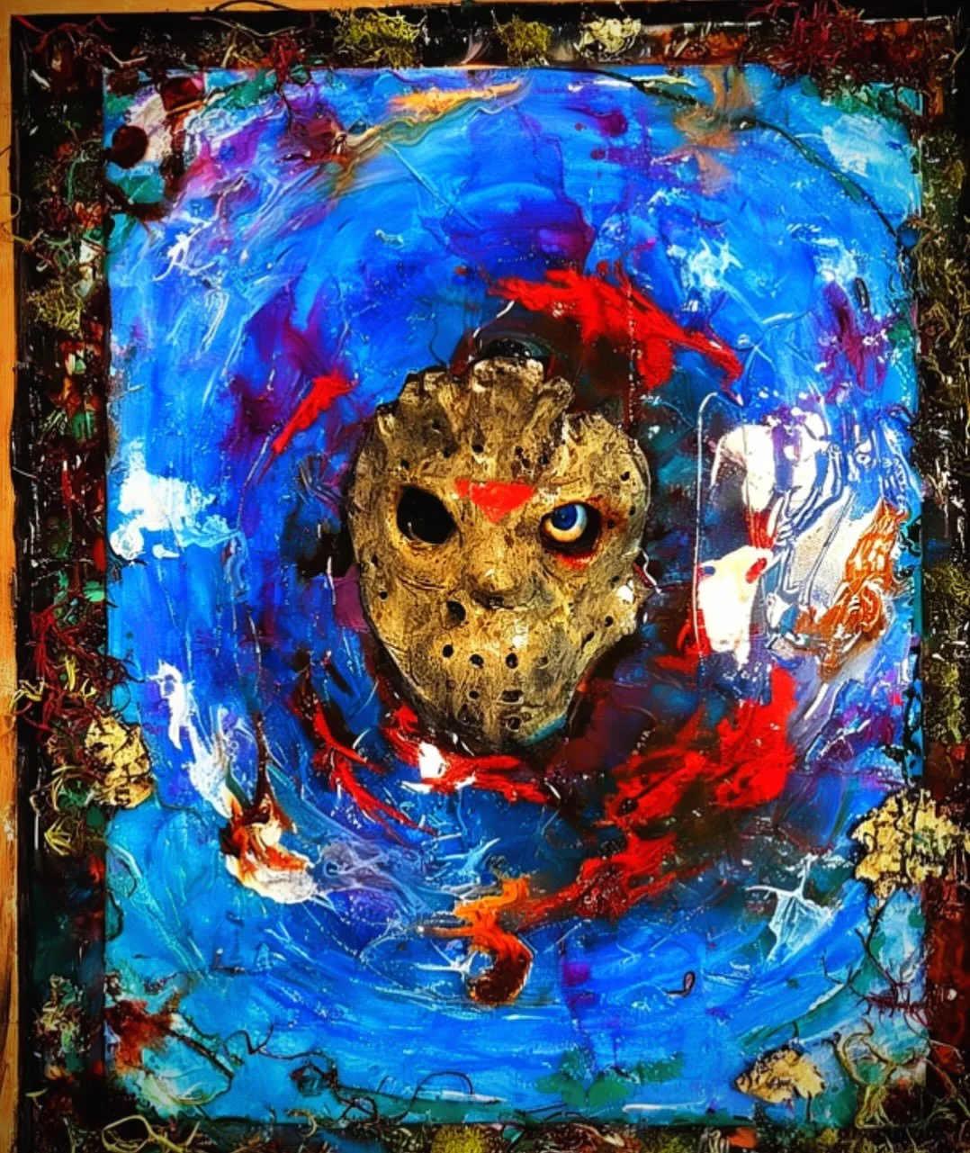 One more pour of resin and Return to Crystal Lake is a wrap!
.
.

#sculpture #horror #filthyhorrorsdotcom #horrorartist #jasonvoorhees