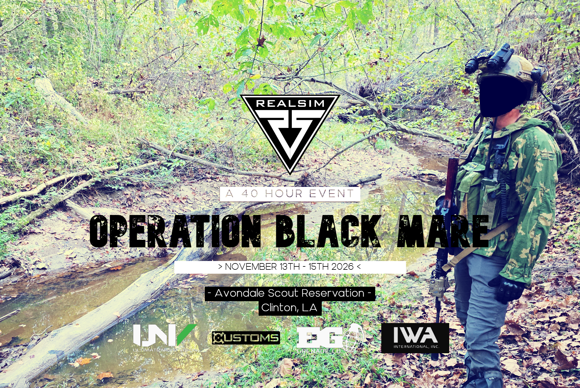 OPERATION BLACK MARE (DETAILS COMING May 12th)