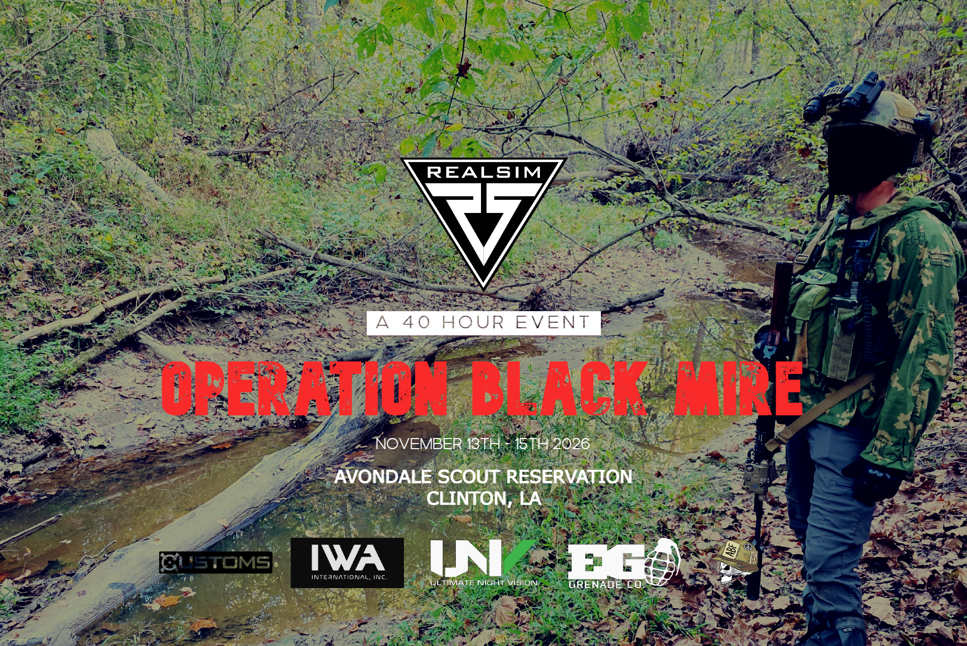 OPERATION BLACK MIRE (DETAILS COMING May 12th)