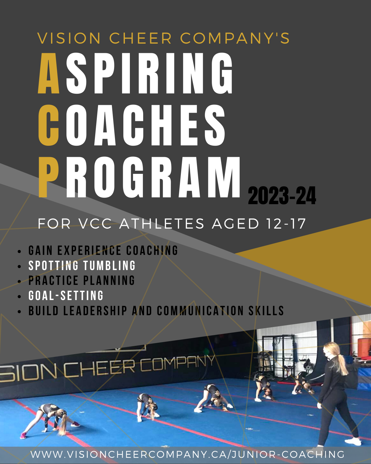 Junior Coaching — Vision Cheer Company