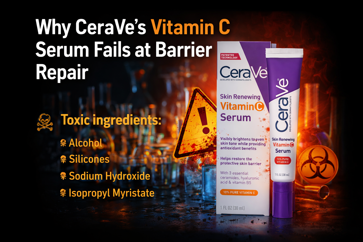 CeraVe Skin Renewing Vitamin C Serum Review: What They Don’t Tell You
