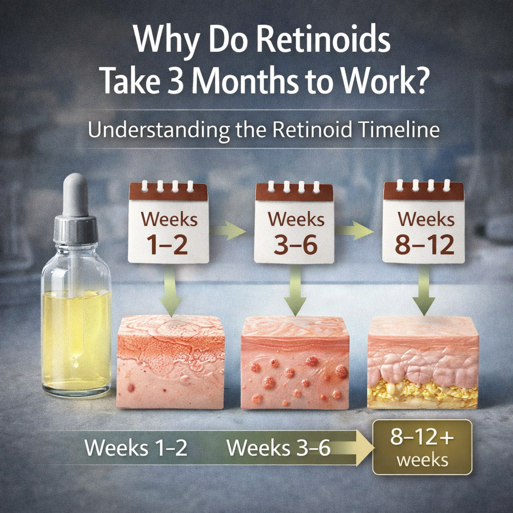 Why Do Retinoids Take 3 Months to Work?