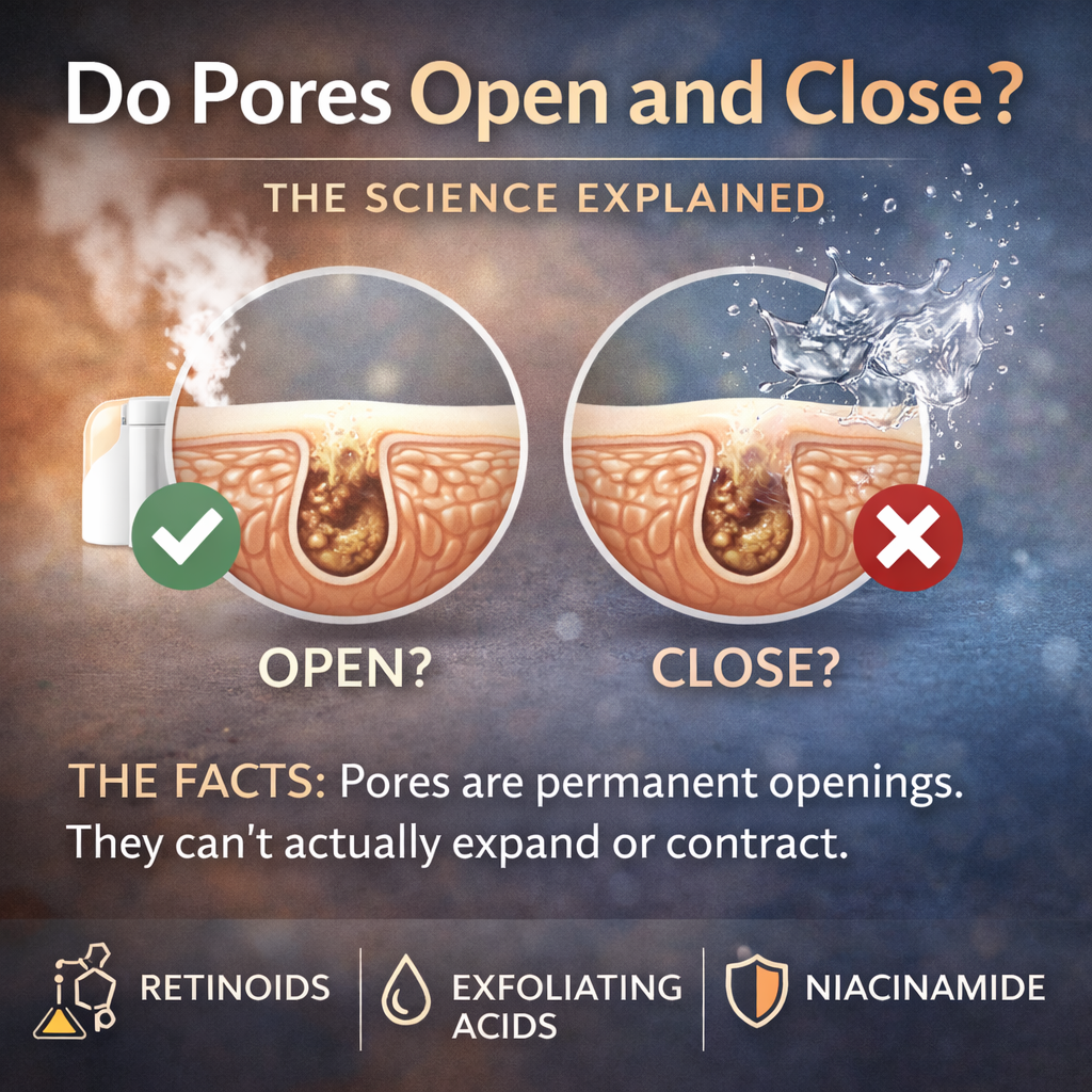 Do Pores Open and Close? The Science Explained