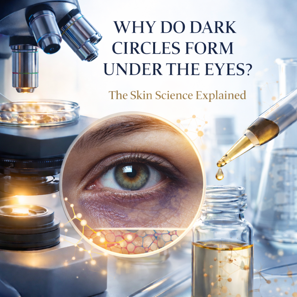 Why Do Dark Circles Form Under the Eyes? The Skin Science Explained