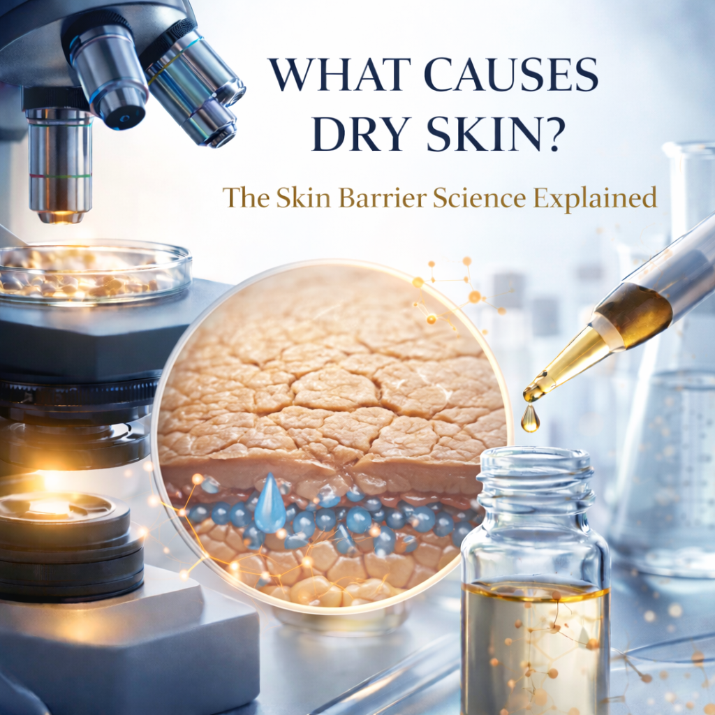 What Causes Dry Skin? The Skin Barrier Science Explained