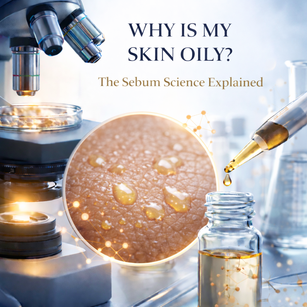 Why Is My Skin Oily? The Sebum Science Explained