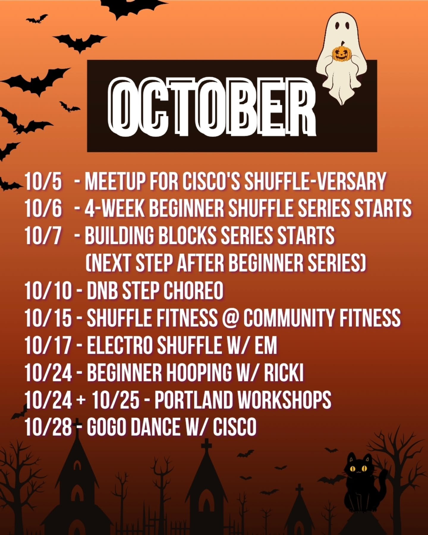In October, I am giving away all sorts of goodies from free classes to free shuffle shoes! Comment on this post + tag a friend and I'll keep coming back every week to pick new winners. In honor of my 8-year shuffle anniversary, I want to give back a 