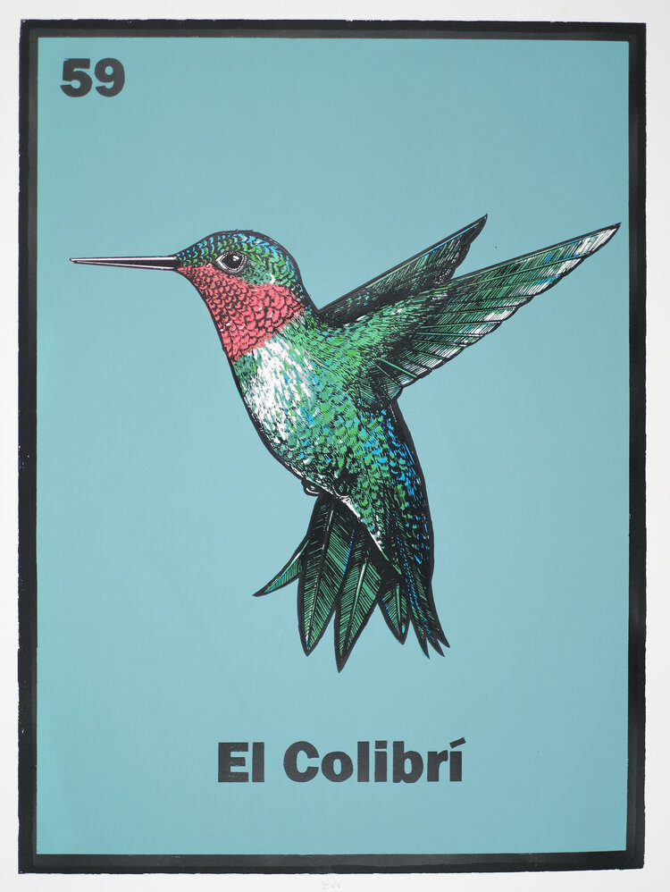 El Colibri — Christie Tirado Art