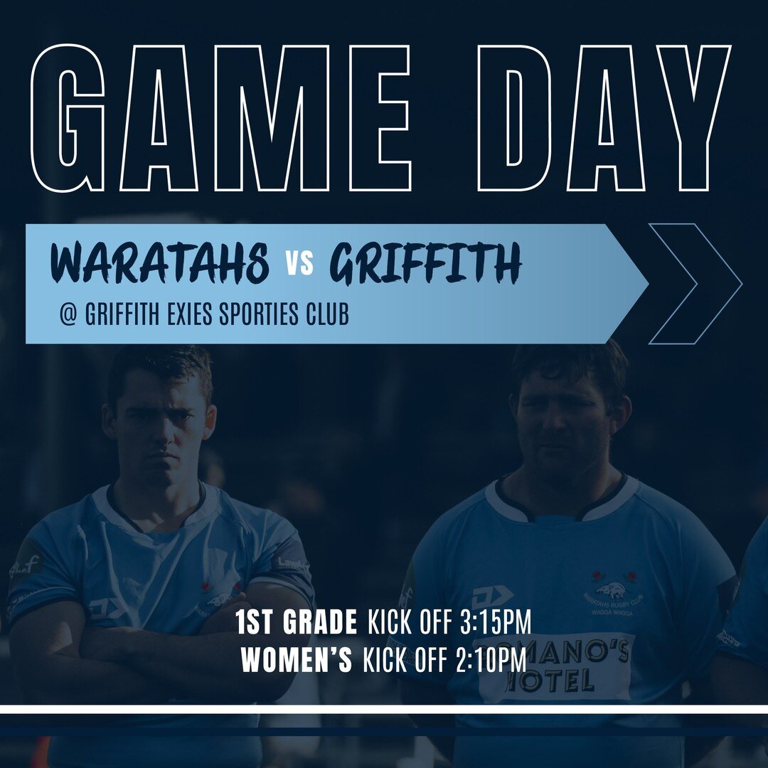 It's game day... UP THE TAHS! 🙌

We've got First Grade and Women's over in Griffith today, taking on the Blacks for a spot in the grand final! Women's will be kicking off at 2:10pm, followed by First Grade at 3:15pm. 

We hope to see plenty of you o