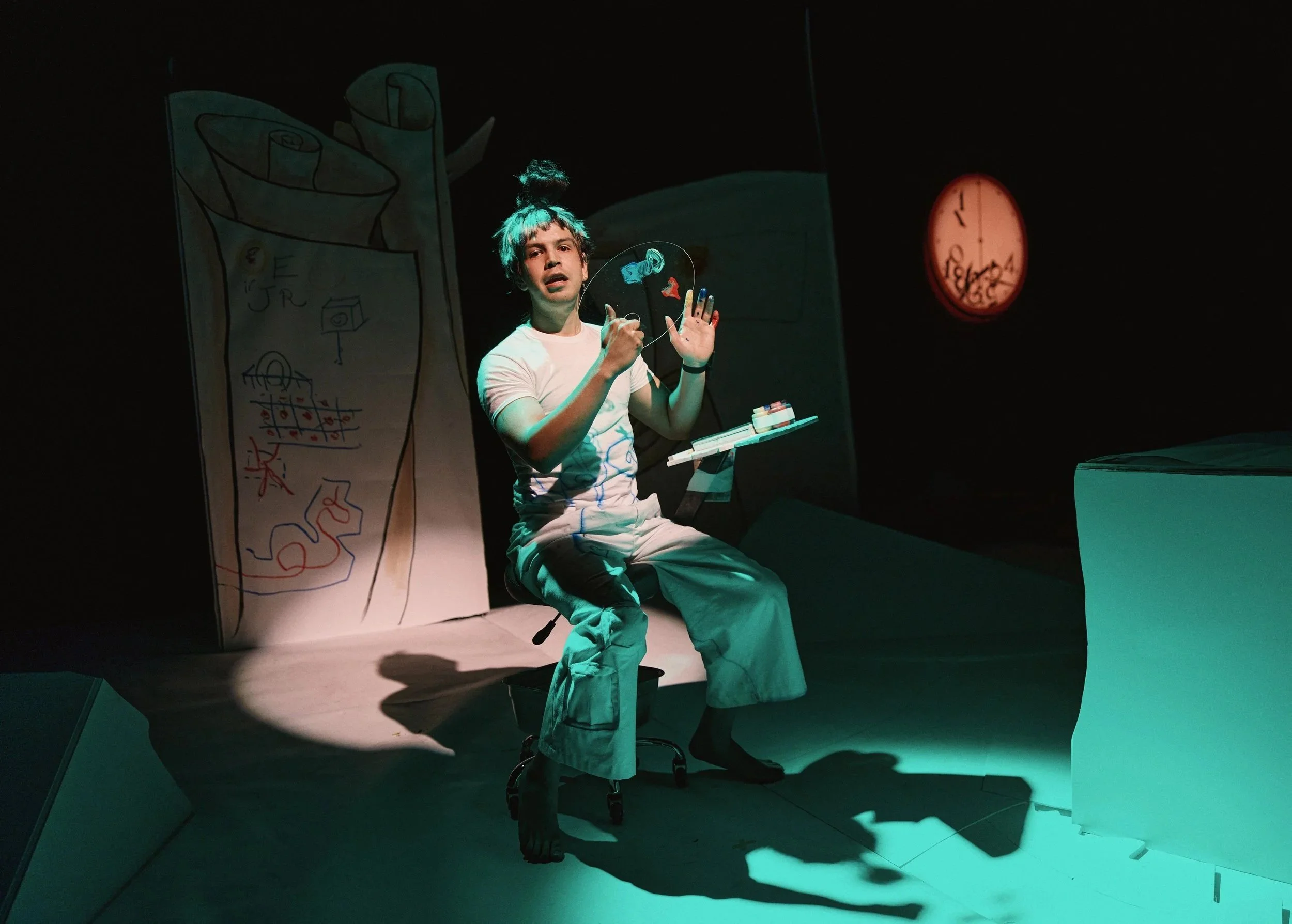 Julio Torres "Color Theories" Scenic Supervisor
//
Production Designer Tommaso Ortino
