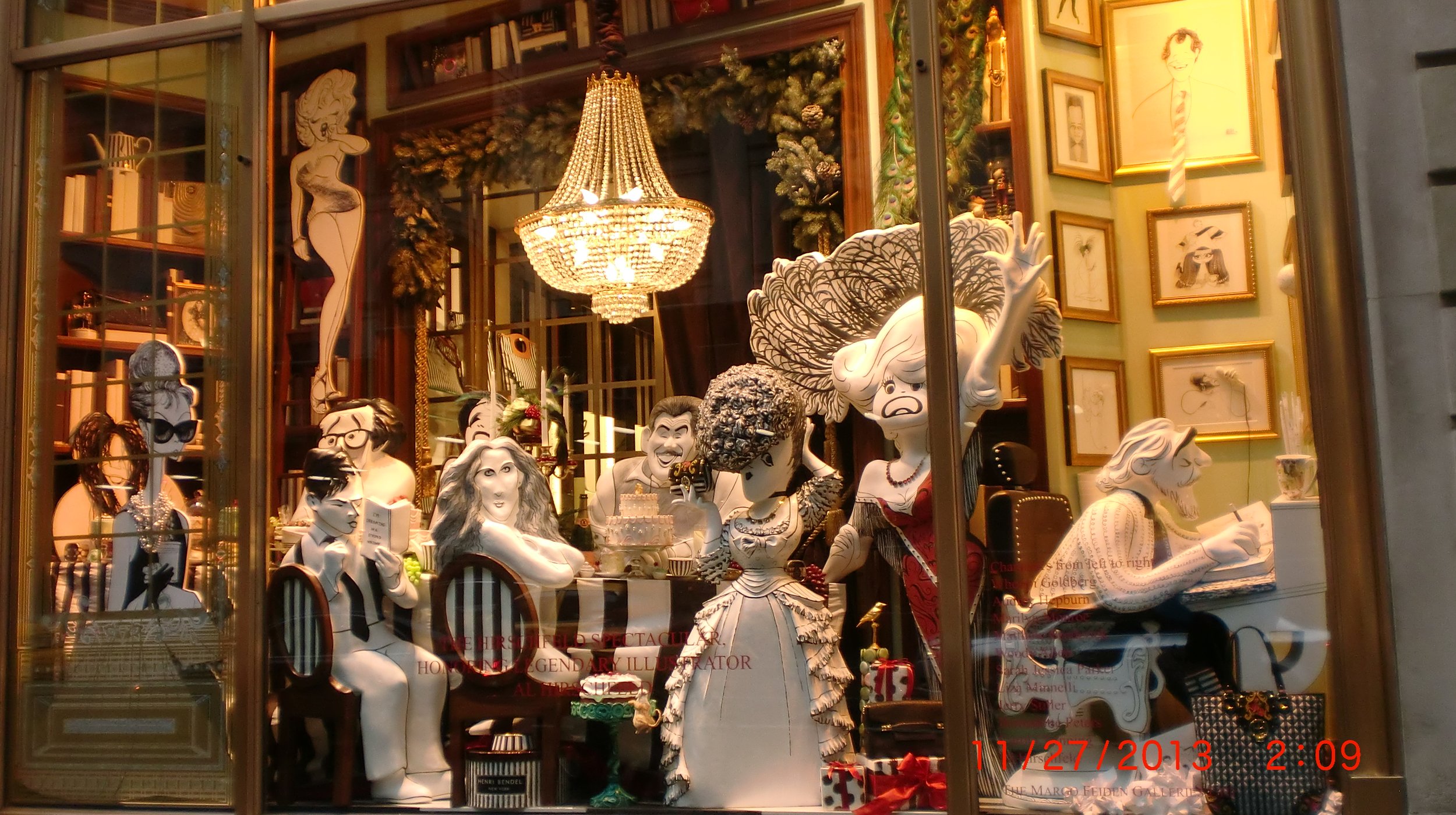 Henri Bendel Christmas Display, 2014, NYC