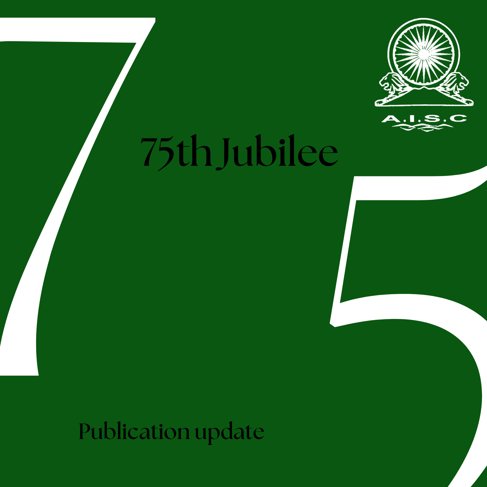 75th Jubilee Book Update