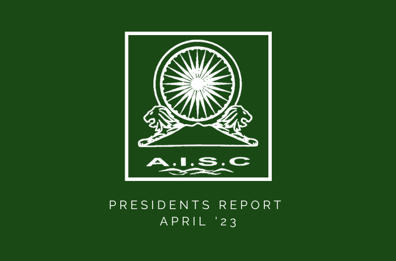 President’s Report - April