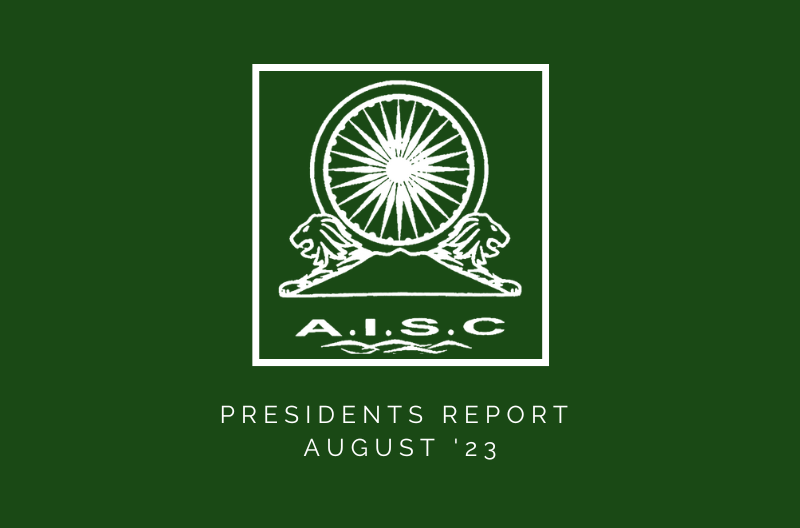 President’s Report August ‘23