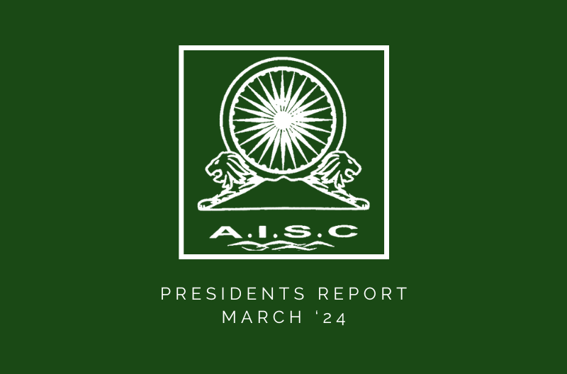Presidents Report - March 2024