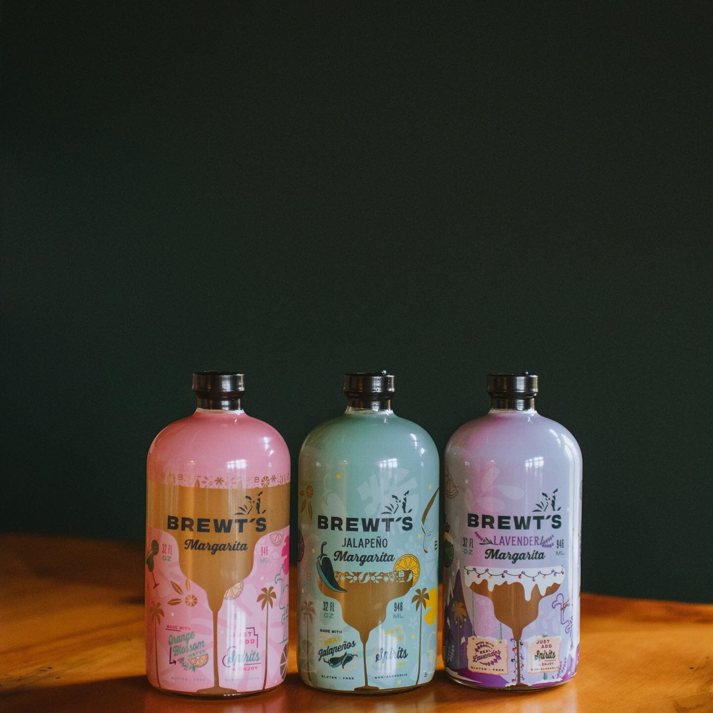 The current margarita family&hellip;⁣
⁣
&bull; The OG for the classic margarita with the perfect notes of lime and orange blossom water⁣
&bull; The Jalape&ntilde;o for a walk on the spicy side⁣
&bull; The Lavender for those who love everything lavend