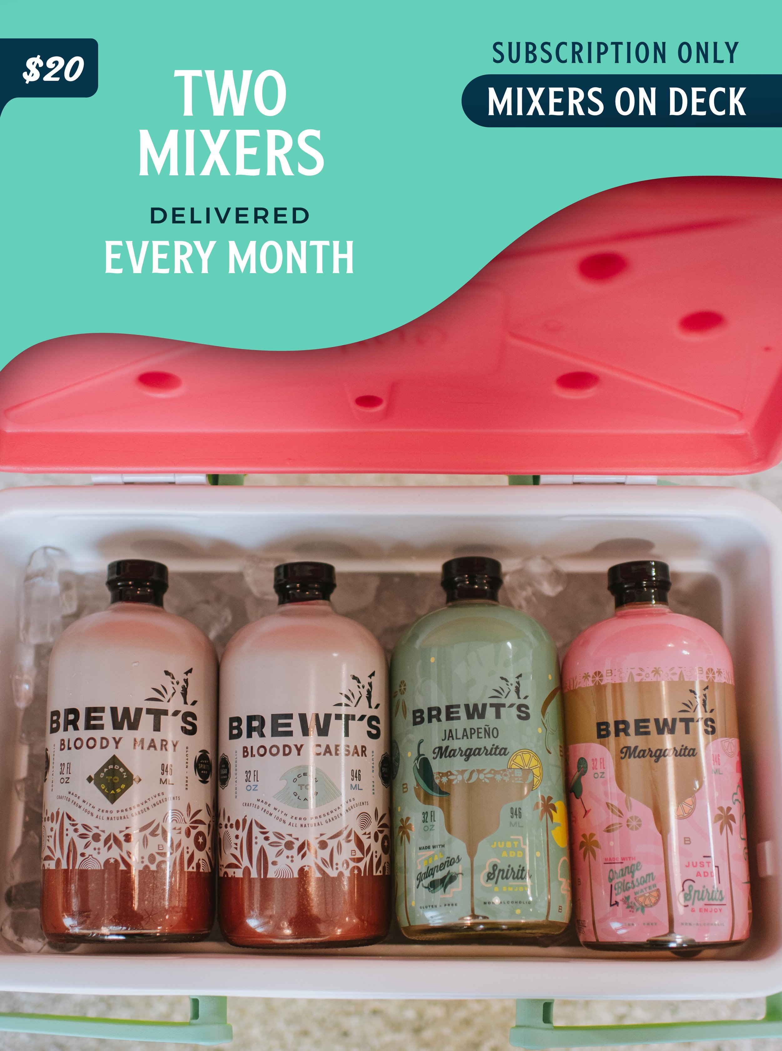 Mixers On Deck Subscription Only — BREWT'S