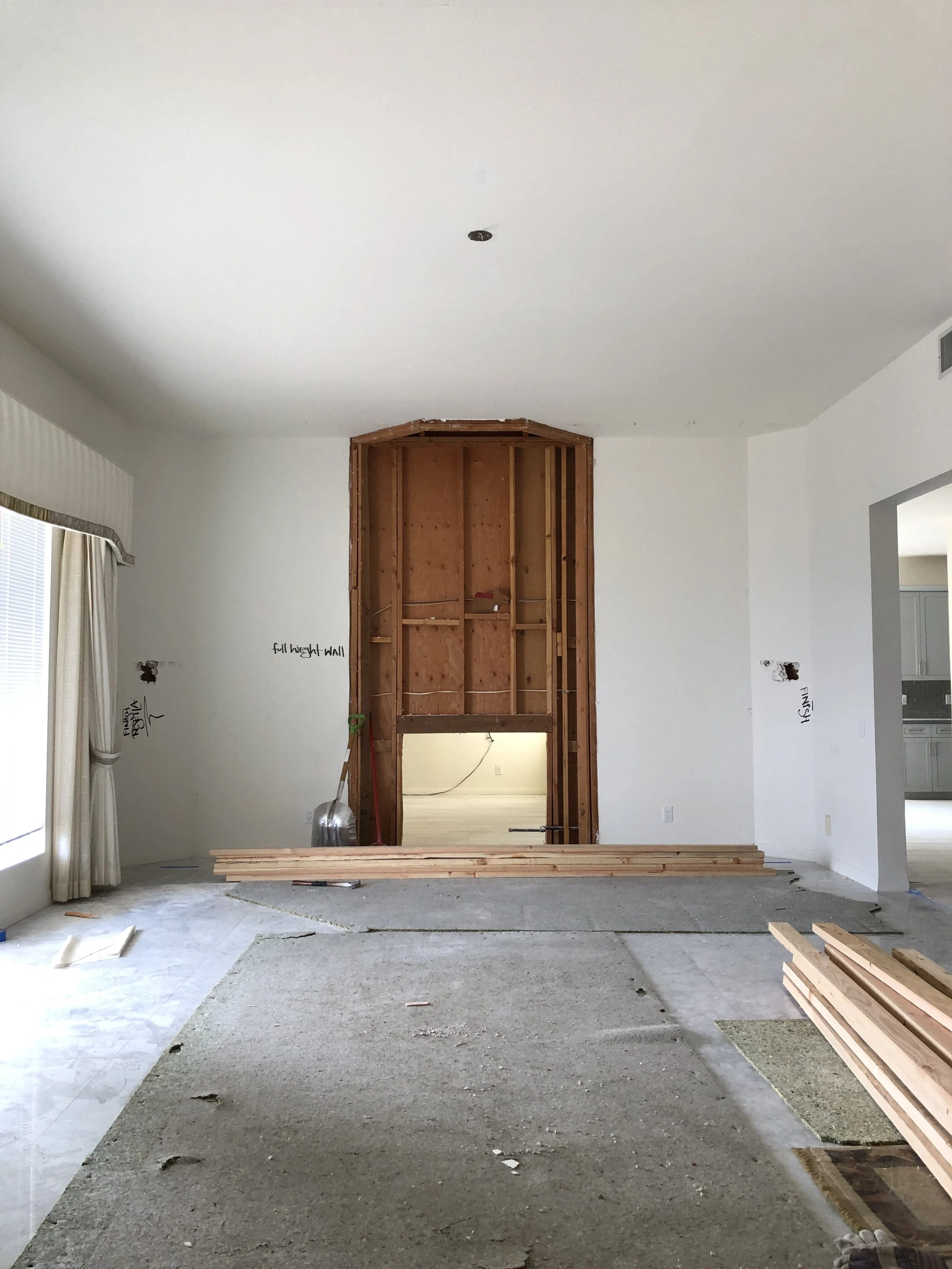 10092020 - Dining Demo/chimney cancel