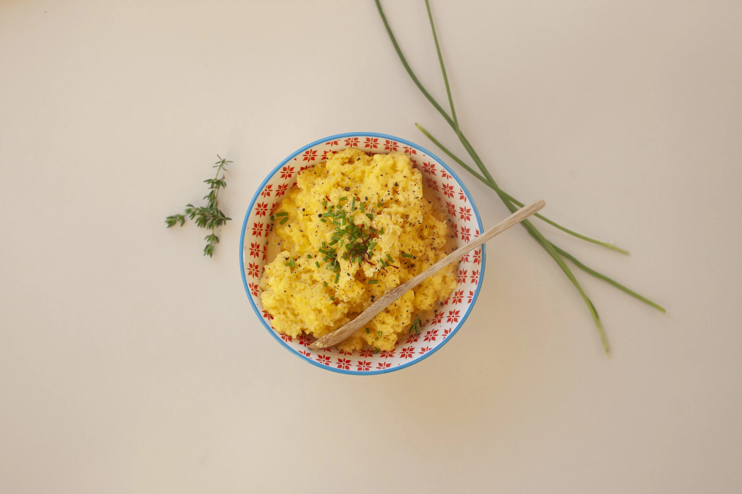 Recette : Oeufs brouillés au safran