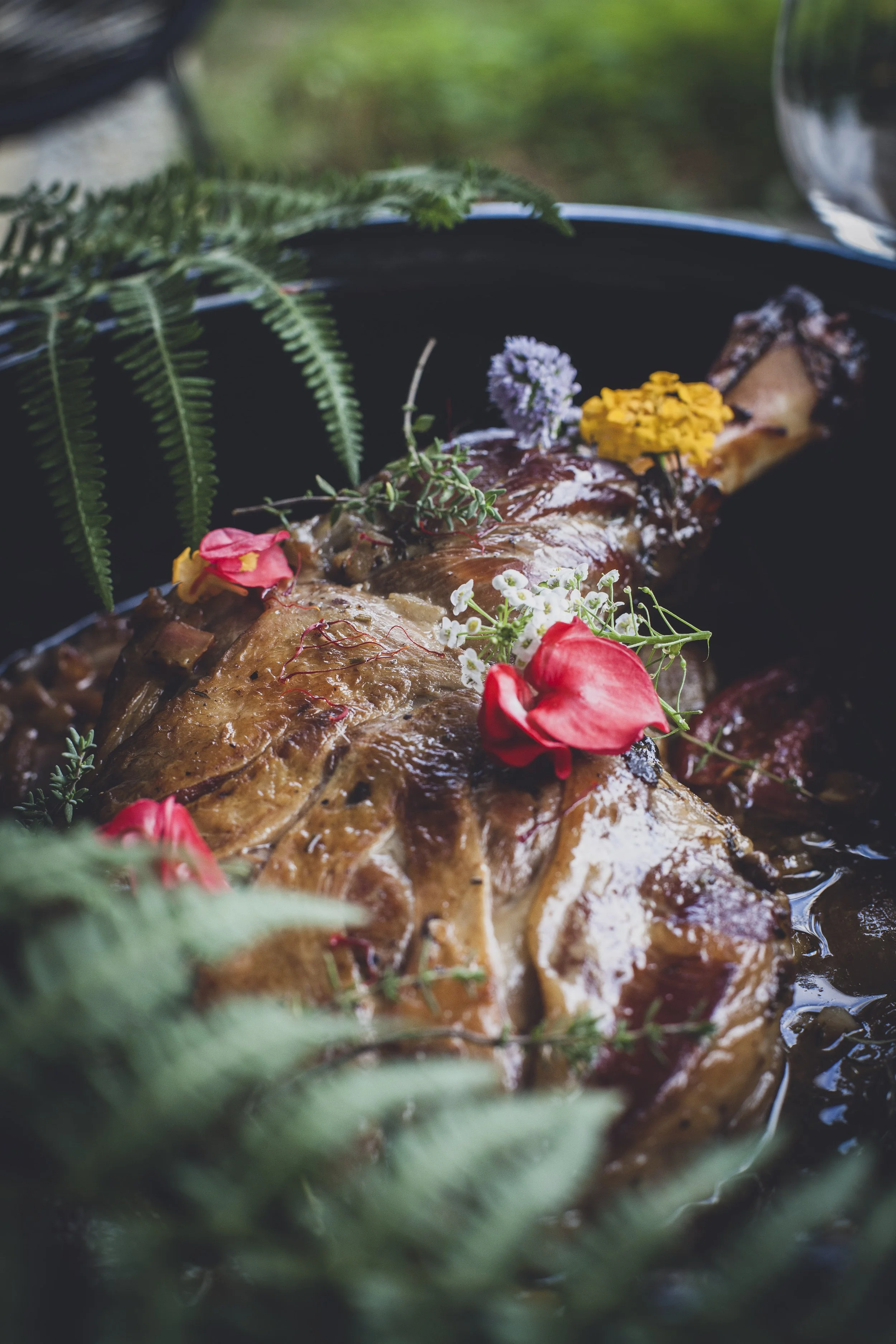 Recette : Gigot d'agneau de 7h au safran