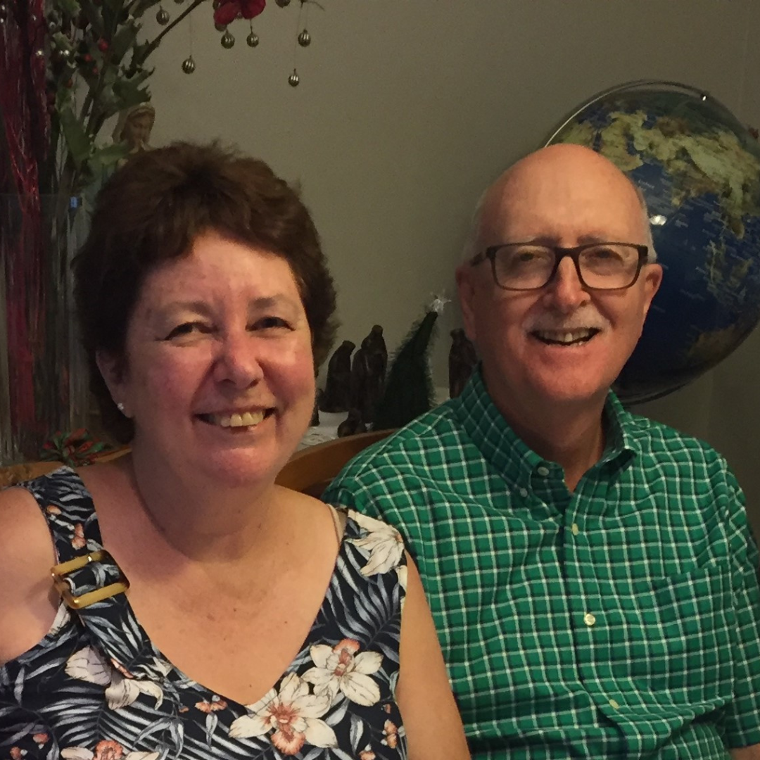 Meet supporters, Ann & Barry
