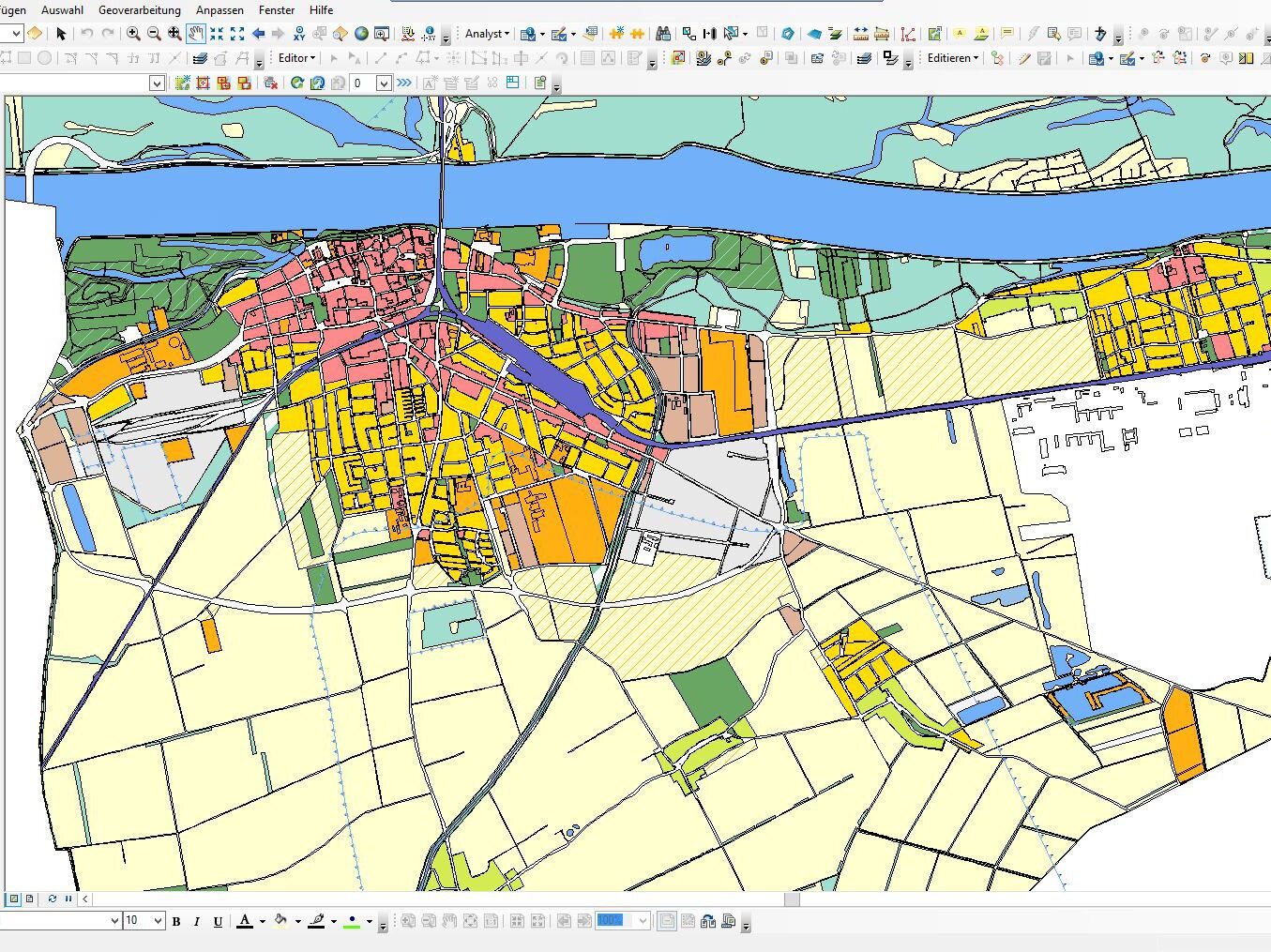 Erstellen digitaler Flächenwidmungsplan (GIS)