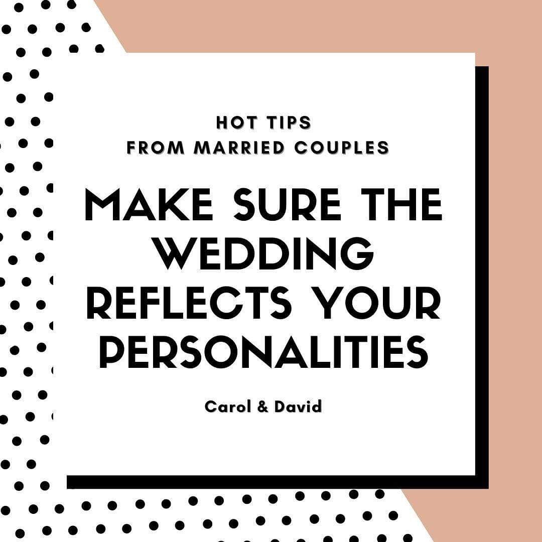 Hot tip from married couple David &amp; Carol 🤩
