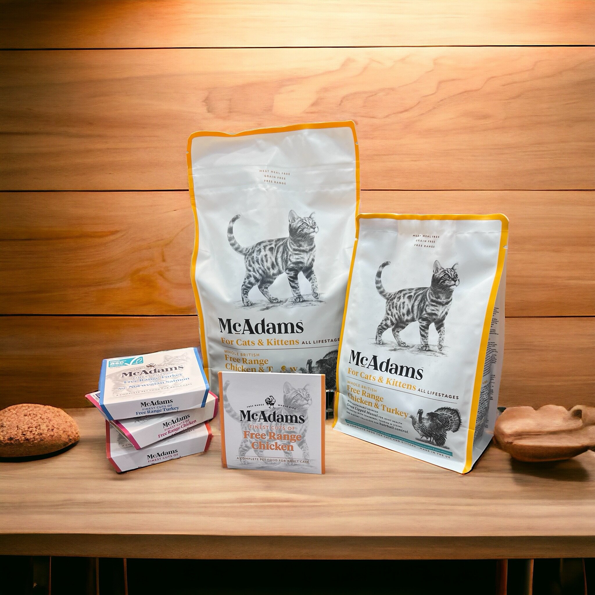 🐈🐾McAdams Cat Food 🛍️Available in our stores! 
.
Free Range Chicken and Turkey 
.
.
.
#petpavilion #catfood #mcadams #mcadamscatfood #healthyfood #healthycat #healthycatfood